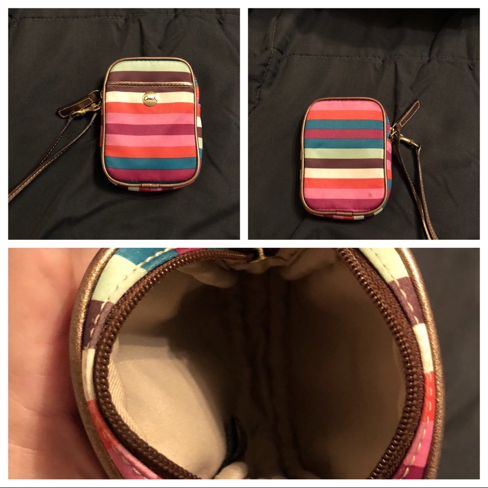 Coach legacy strip bag